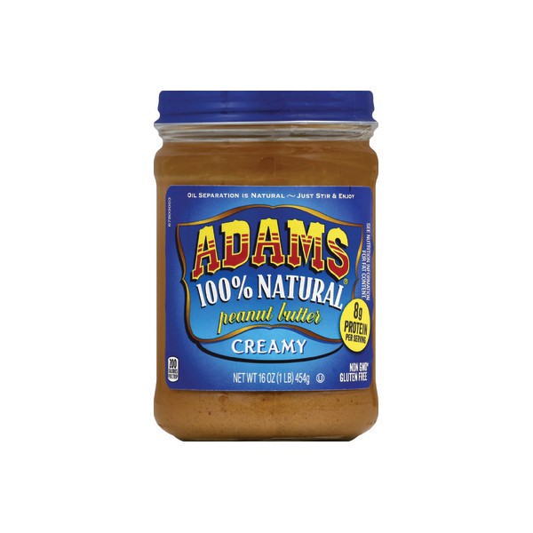 slide 1 of 1, Adams Usa Manufacturing Corp Adams Peanut Butter Creamy, 16 oz