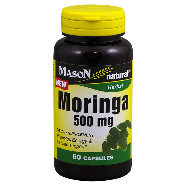 slide 1 of 1, Mason Moringa Capsules, 60 ct