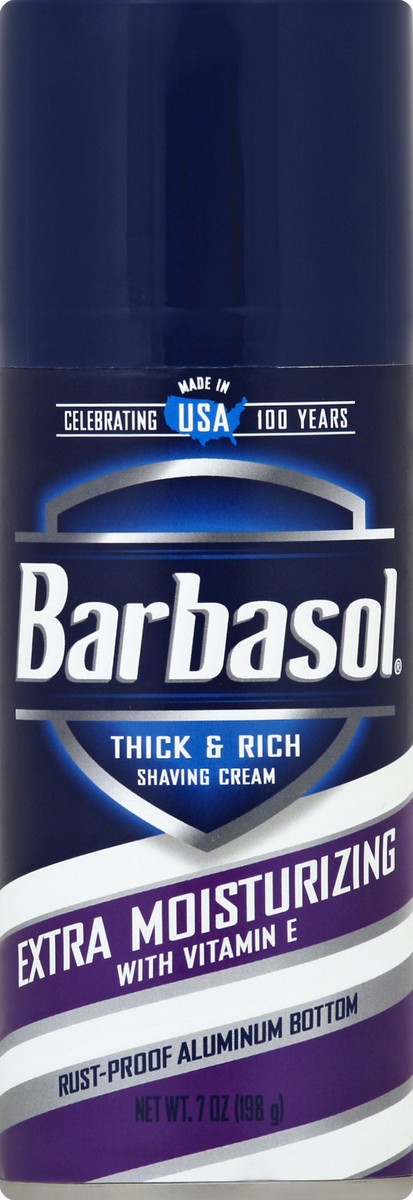 slide 5 of 6, Barbasol Extra Moisturizing With Vitamin E, 7 oz