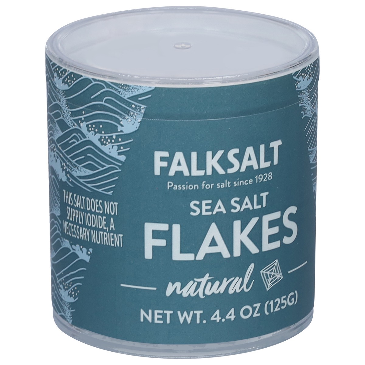 slide 2 of 9, Falksalt Flakes Natural Sea Salt 4.4 oz, 4.4 oz