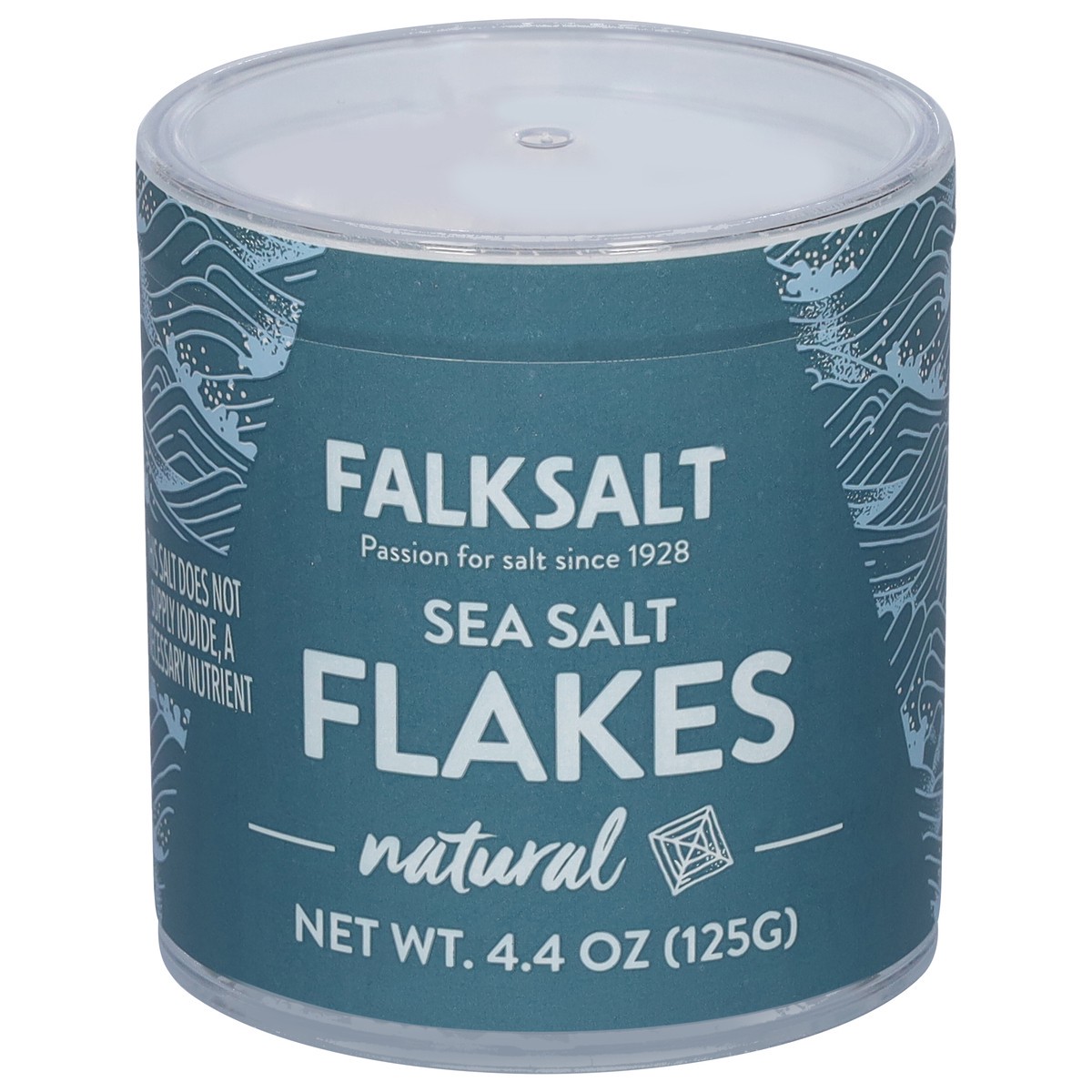 slide 1 of 9, Falksalt Flakes Natural Sea Salt 4.4 oz, 4.4 oz