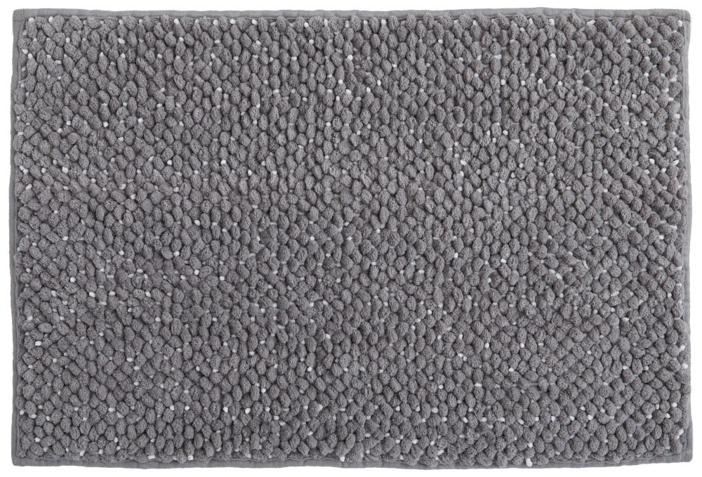 slide 4 of 4, Everyday Living 100% Polyester Noodle Bathmat 2-Pack - Sharkskin, 2 ct