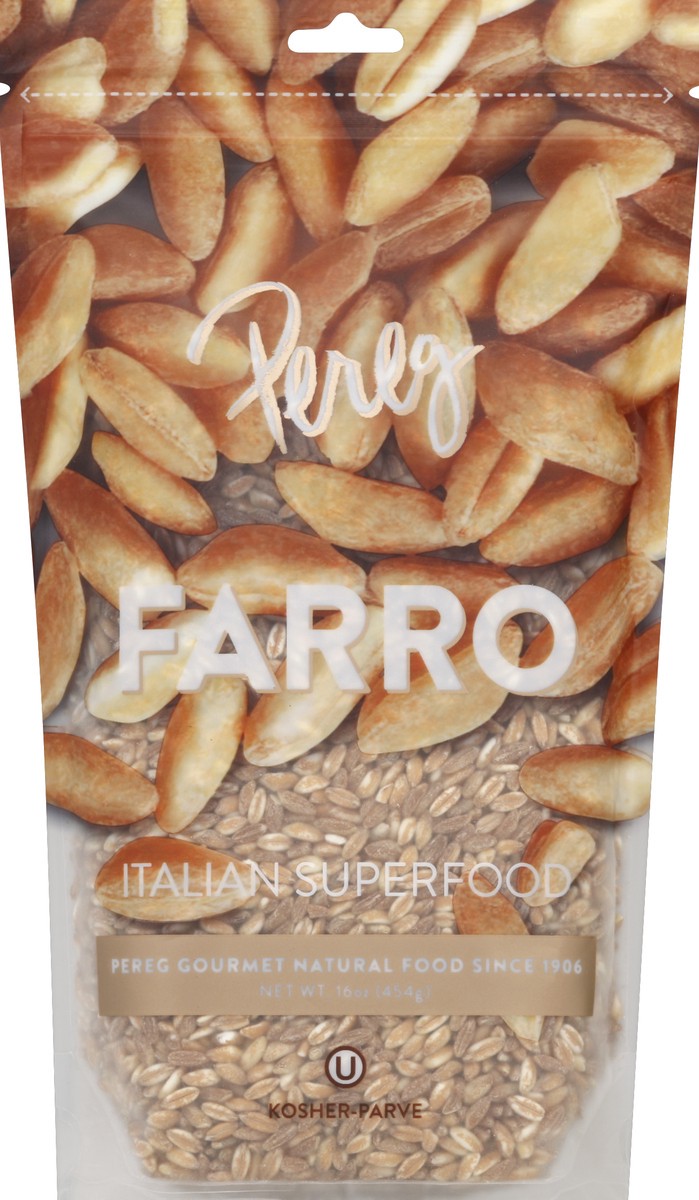 slide 2 of 2, Pereg Farro, 16 oz