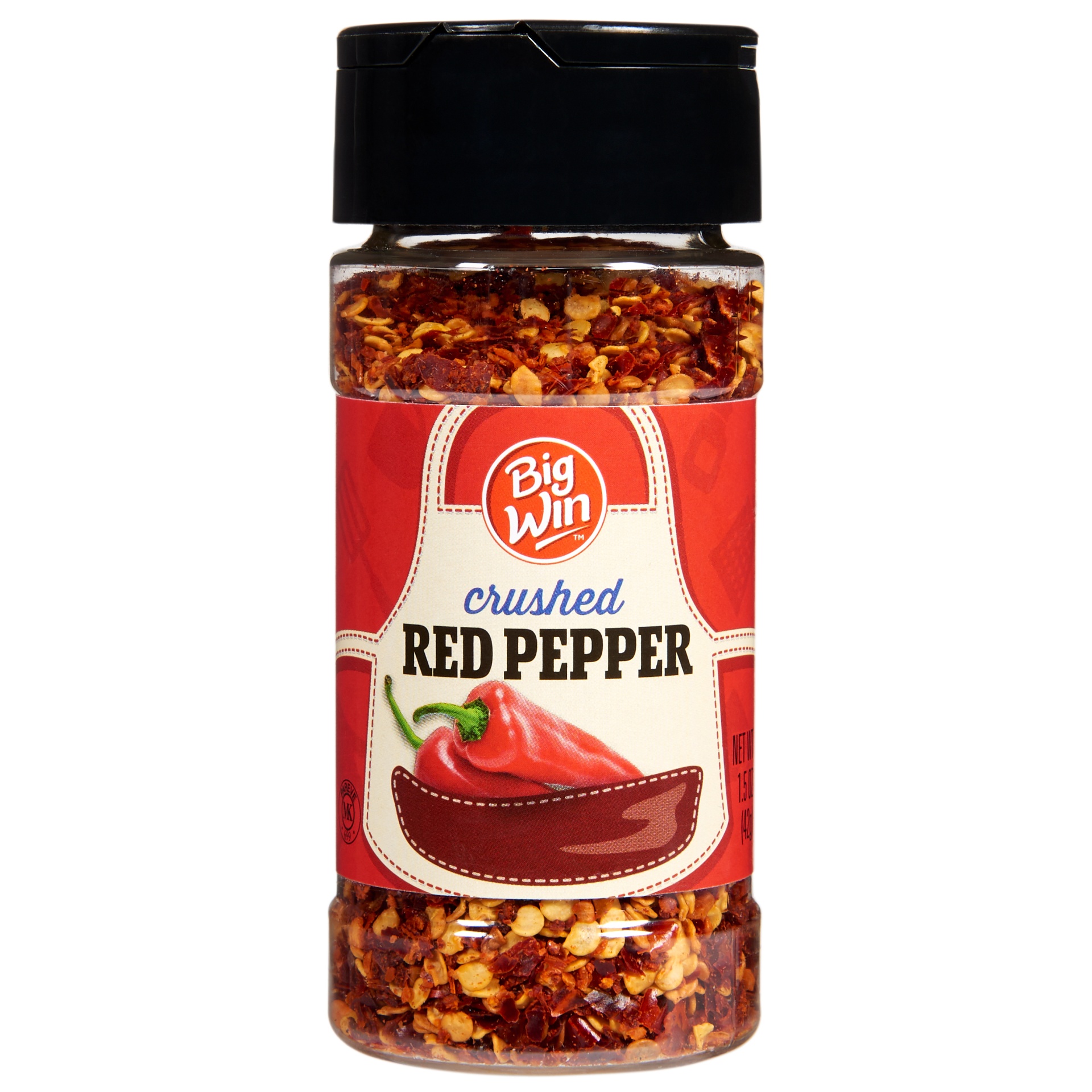 slide 1 of 2, Big Win Crushed Red Pepper, 1.5 oz