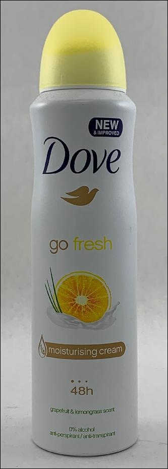 slide 1 of 1, Dove Go Fresh Moisturising Cream, 150 ml