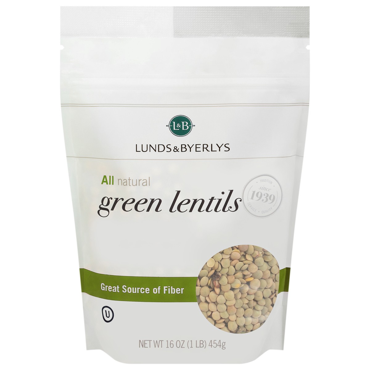 slide 1 of 4, Lunds & Byerlys Green Lentils 16 oz, 16 oz