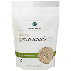 Lunds & Byerlys Green Lentils 16 oz