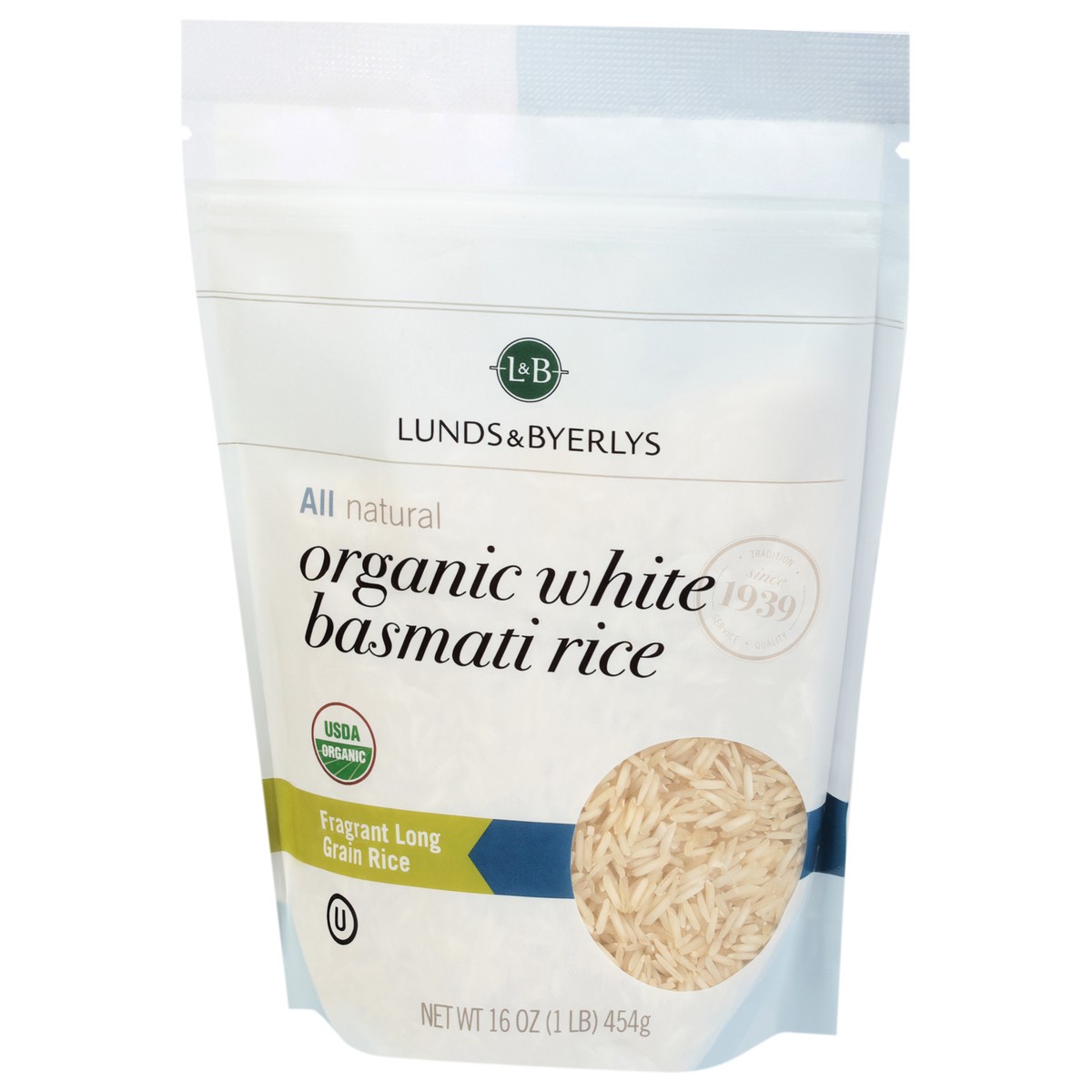 slide 4 of 4, Lunds & Byerlys Organic White Basmati Rice 16 oz, 16 oz