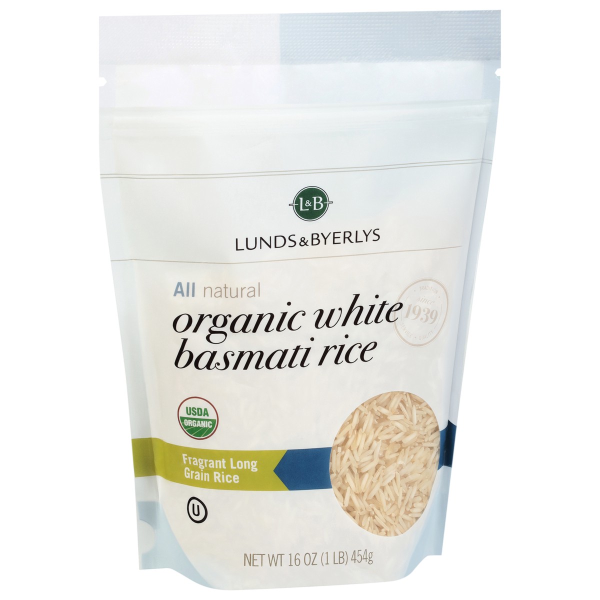 slide 3 of 4, Lunds & Byerlys Organic White Basmati Rice 16 oz, 16 oz