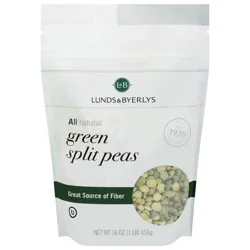 Lunds & Byerlys Green Split Peas 16 oz