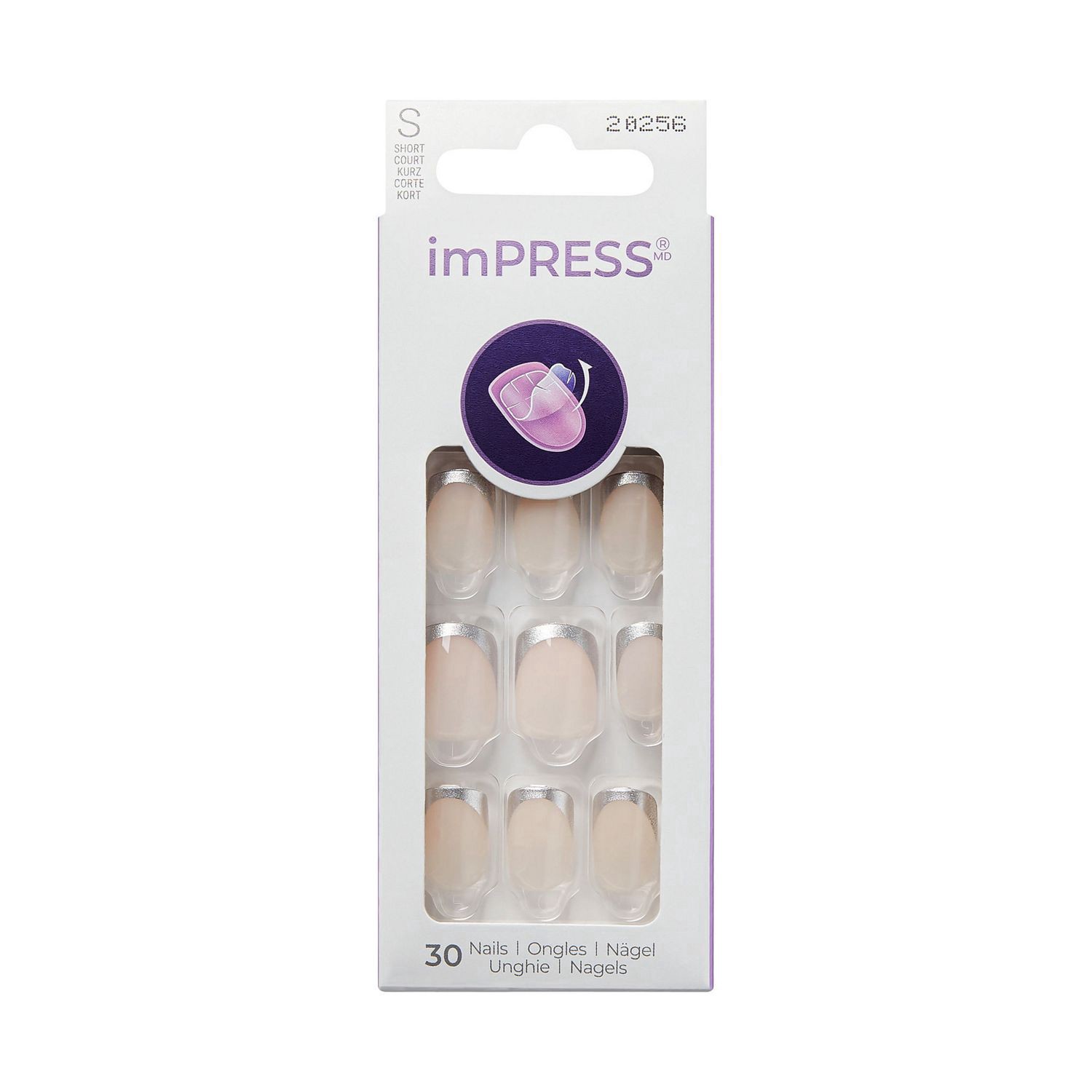 slide 1 of 1, KISS NAIL Ks Impress Nails, Sun Chaser, 1 ct