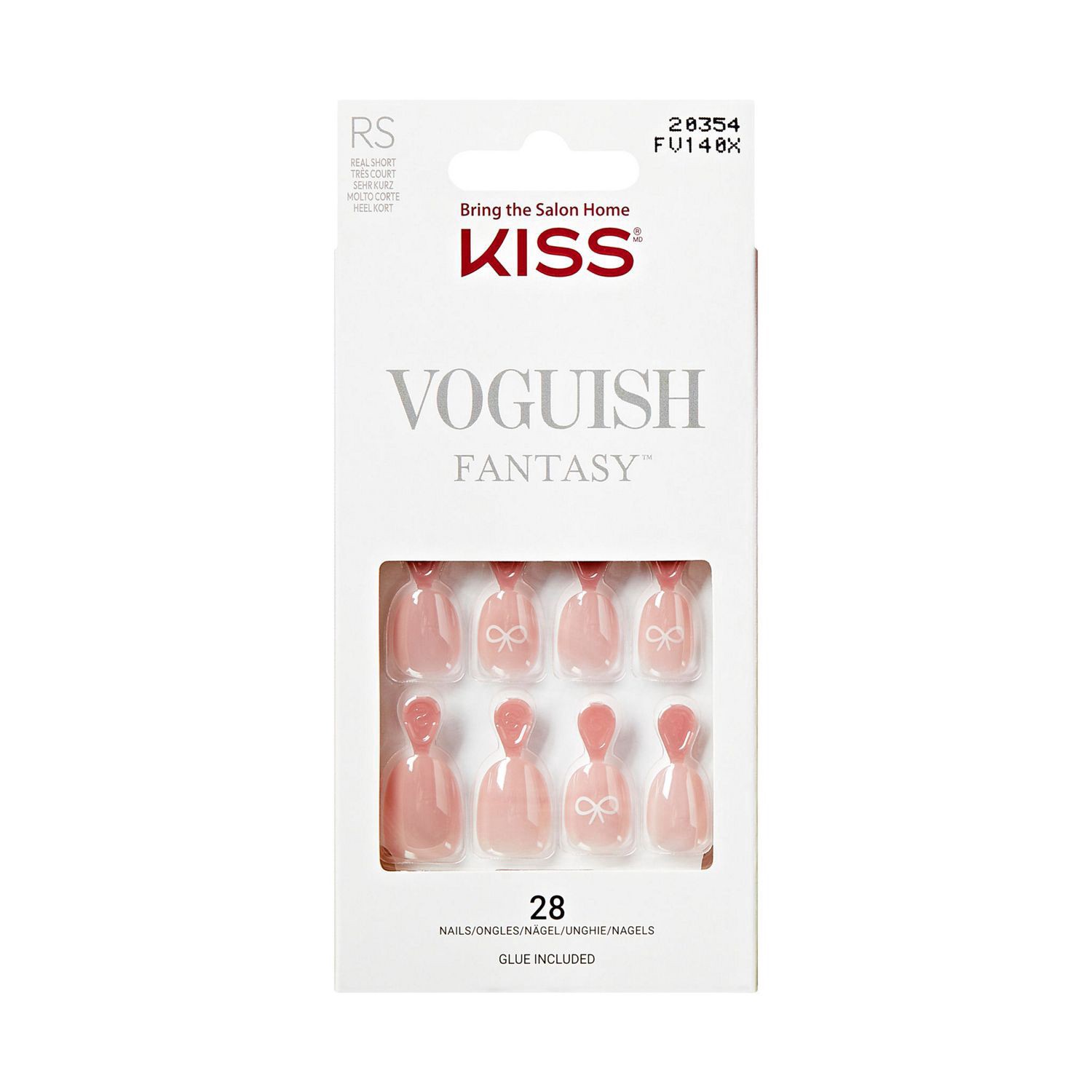 slide 1 of 1, KISS NAIL Ks Voguish Fantasy, Midnight City, 1 ct