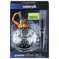 Waterpik PowerWand 2 in 1 Shower System with PowerPulse 1 ea