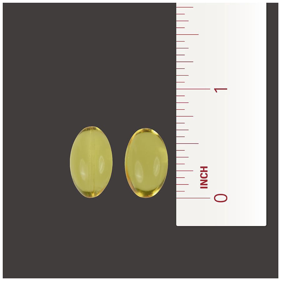 slide 4 of 5, Walgreens Half-the-Size Fish Oil 1200 mg Softgels, 200 ct