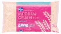 Kroger Enriched Medium Grain Rice