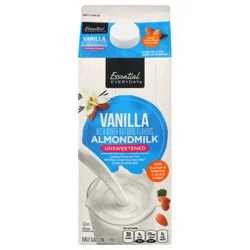 Ee Almond Milk Unsweetened Vanilla - 64 oz