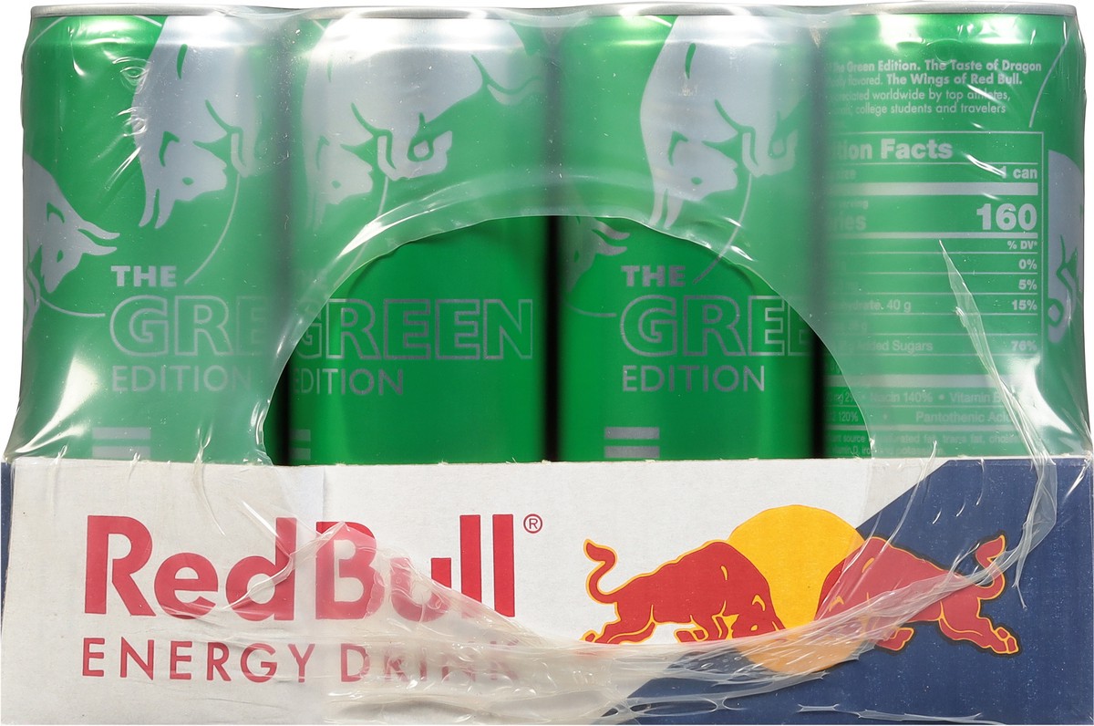 slide 3 of 9, Red Bull Energy Drink, Dragon Fruit, 24 ct; 12 oz