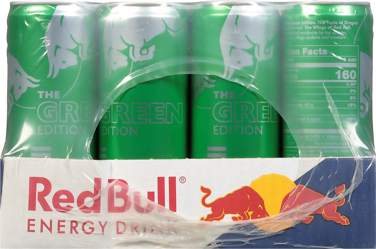 slide 6 of 9, Red Bull Energy Drink, Dragon Fruit, 24 ct; 12 oz