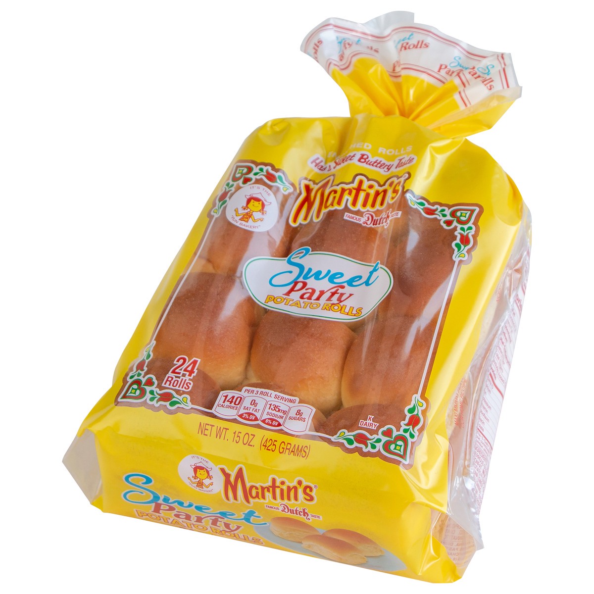 slide 14 of 14, Martin's Party Sweet Potato Rolls 24 ea, 24 ct