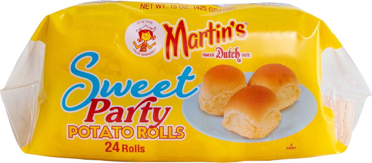 slide 3 of 14, Martin's Party Sweet Potato Rolls 24 ea, 24 ct