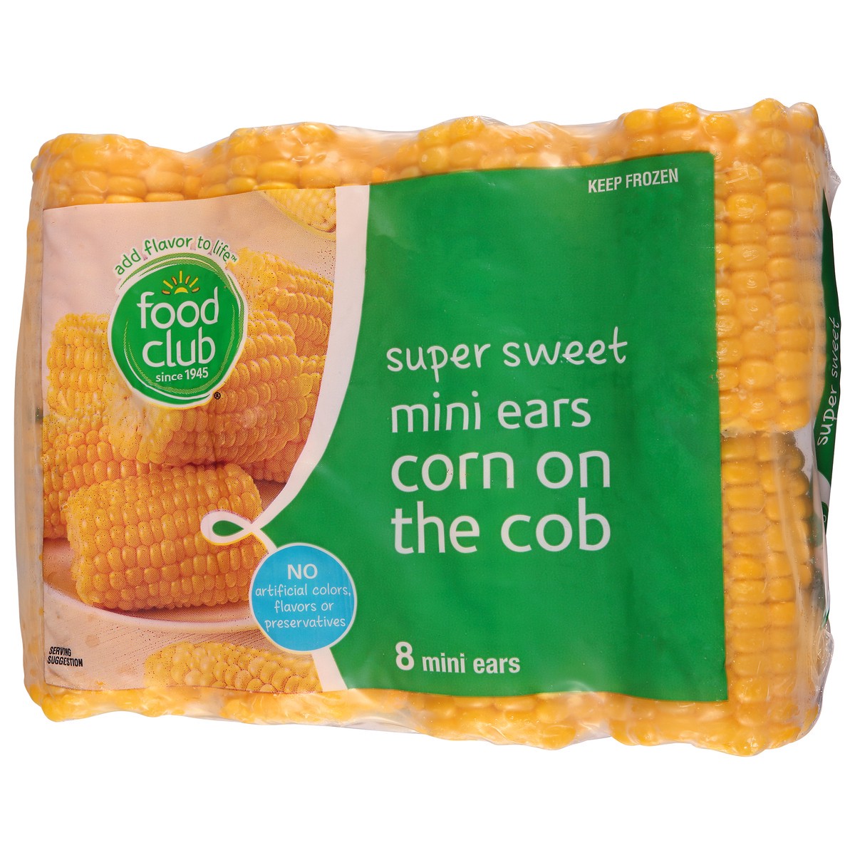 slide 13 of 14, Food Club Super Sweet Mini Ears Corn on the Cob 8 ea, 8 ct