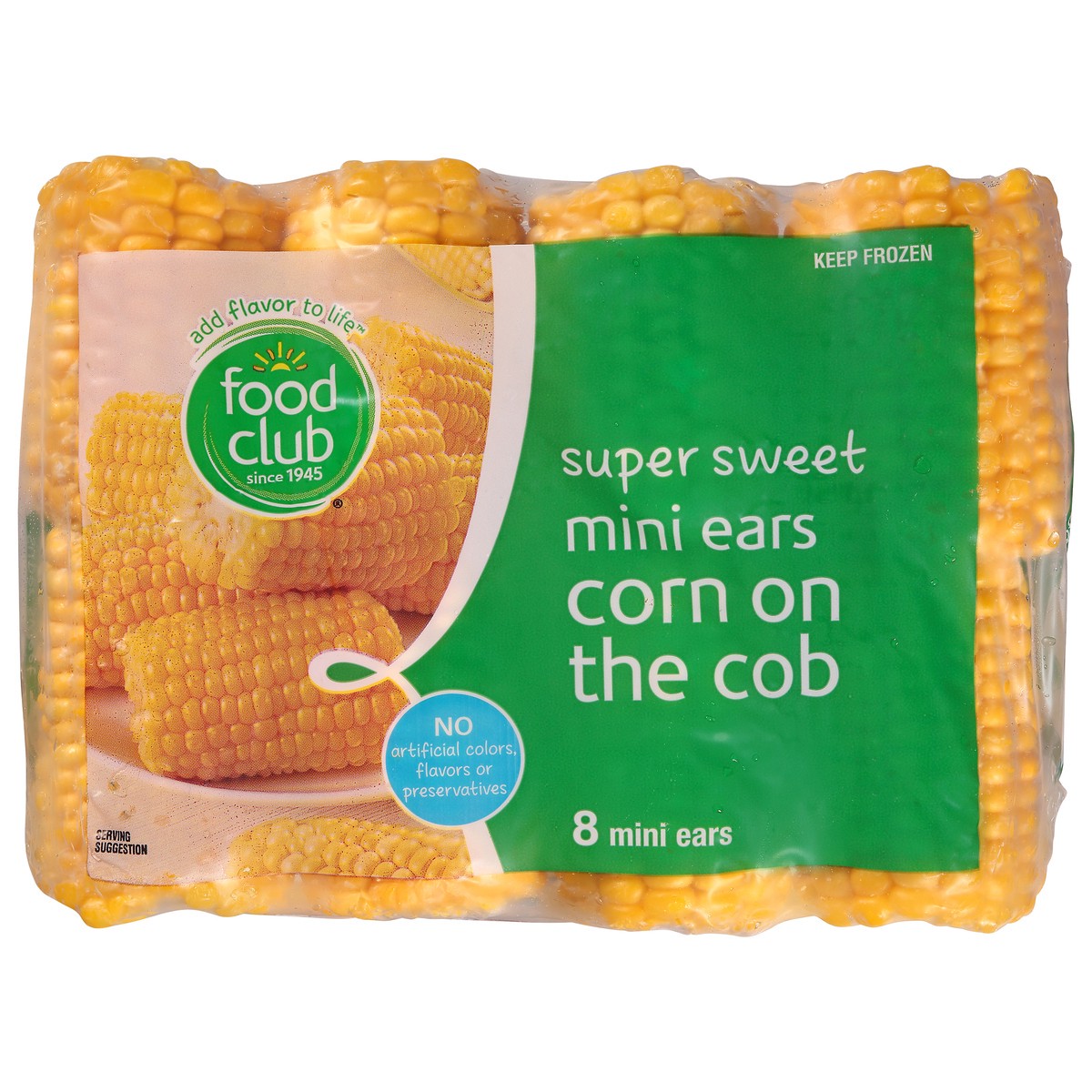 slide 2 of 14, Food Club Super Sweet Mini Ears Corn on the Cob 8 ea, 8 ct