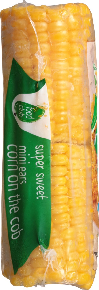 slide 7 of 14, Food Club Super Sweet Mini Ears Corn on the Cob 8 ea, 8 ct