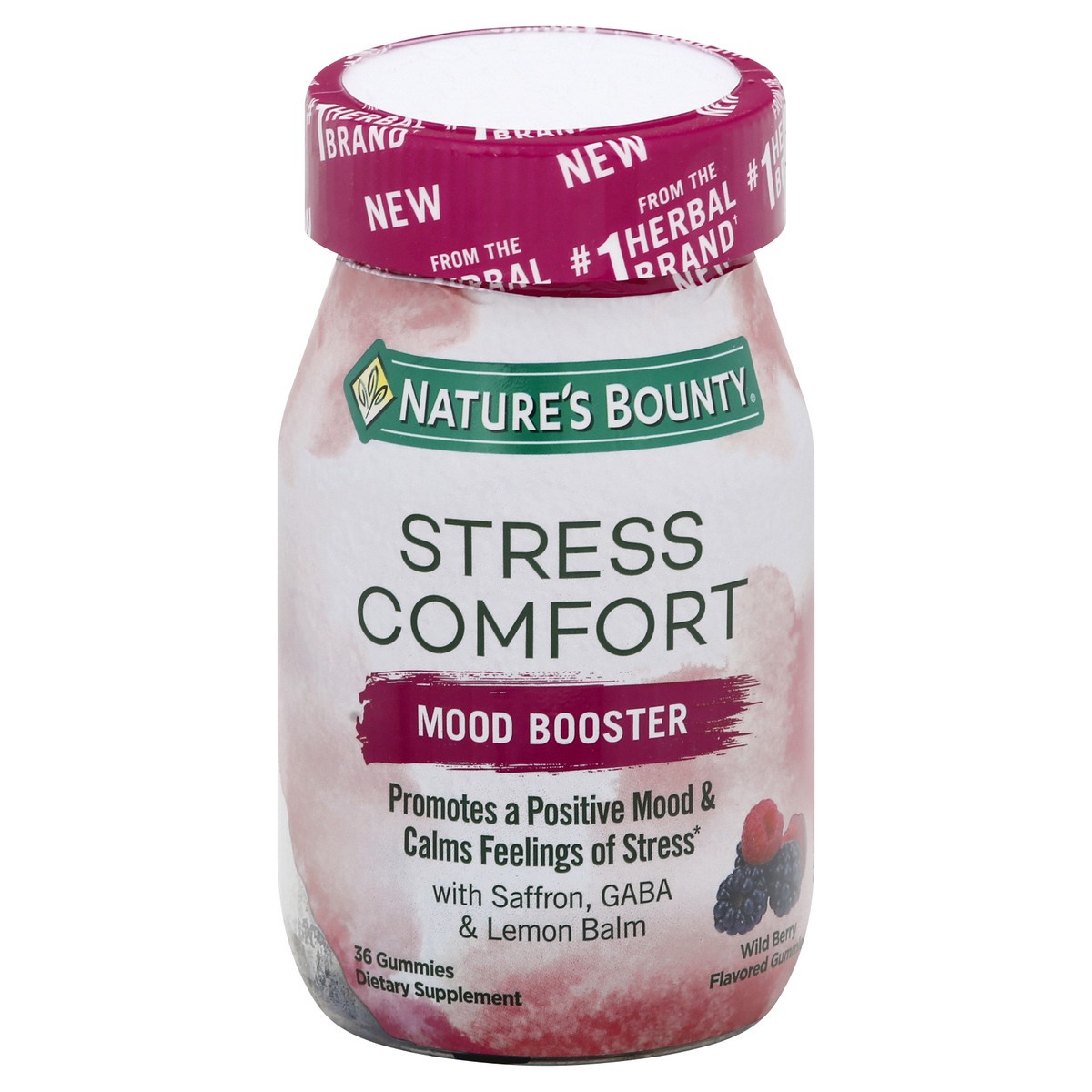 slide 1 of 9, Nature's Bounty Stress Comfort Mood, 36 ct