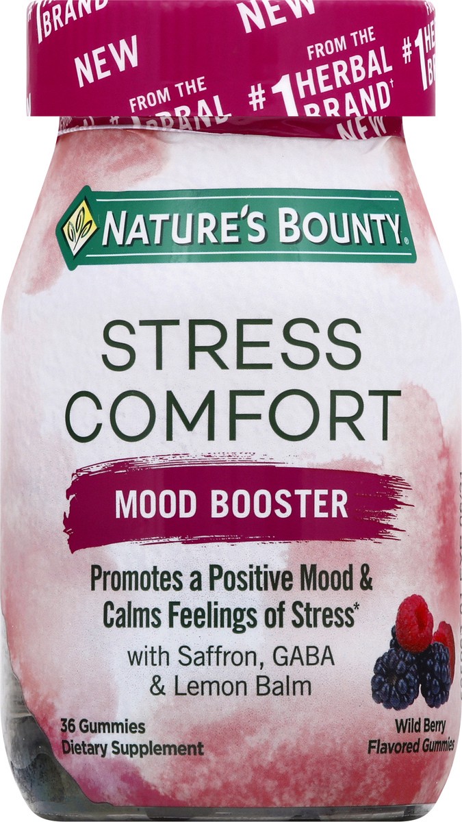 slide 6 of 9, Nature's Bounty Stress Comfort Mood, 36 ct