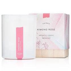 Thymes Kimono Rose Candle