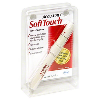 slide 1 of 1, Accu-Chek Soft Touch Lancet Device, 1 ct
