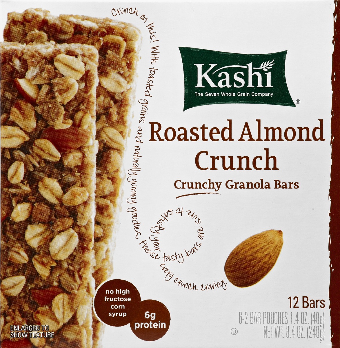 slide 1 of 4, Kashi Granola Bars 6 ea, 6 ct