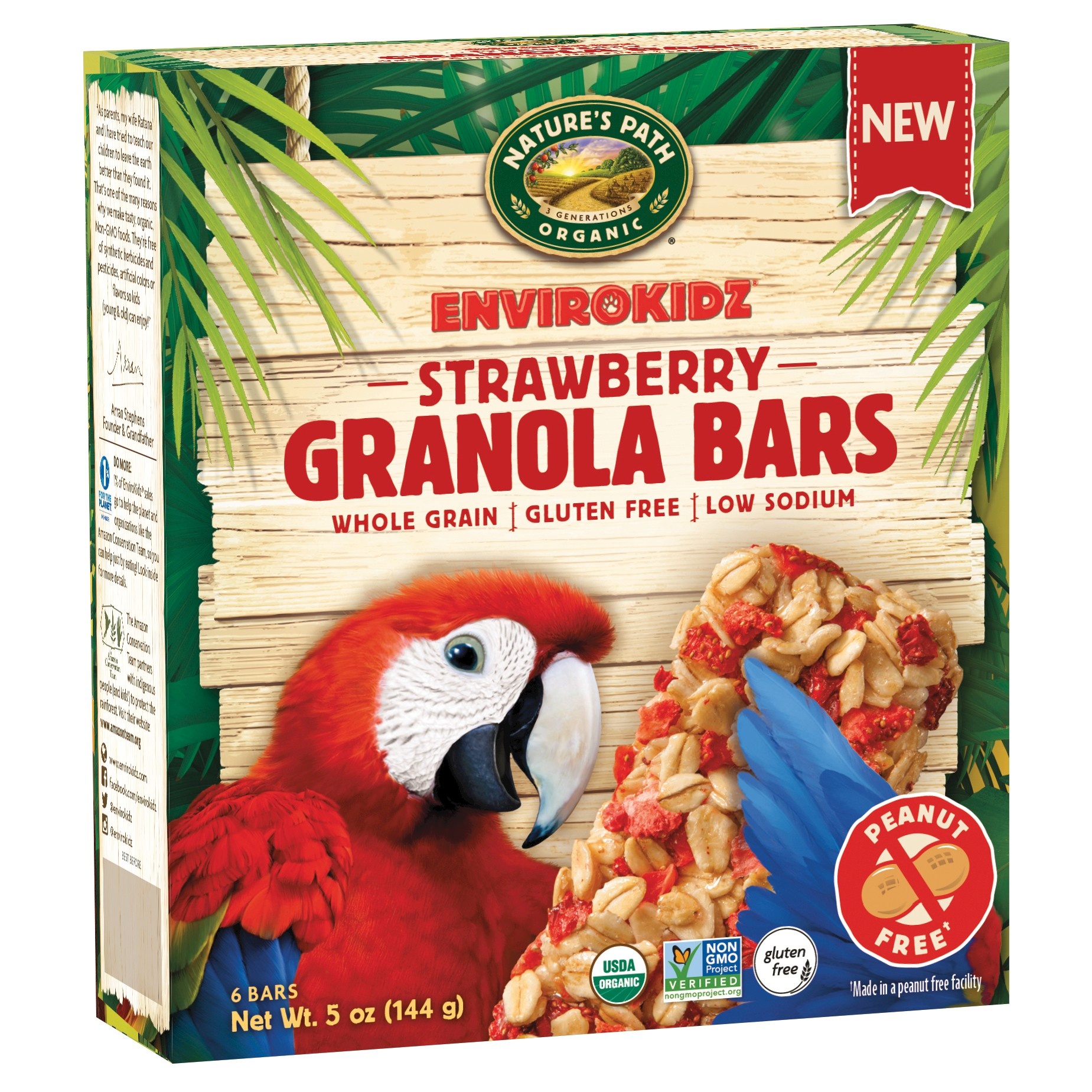 slide 1 of 1, Nature's Path Granola Bars 6 ea, 6 ct