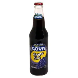 Goya Refresco Soda Grape - 12 fl oz