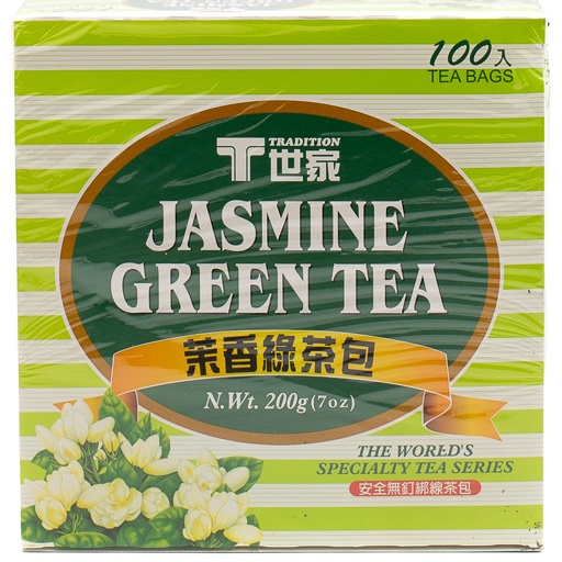 slide 1 of 1, Tradition Jasmine Green Tea - 100 ct, 100 ct