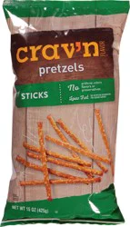 Crav'n Flavor Sticks Pretzels 15 oz