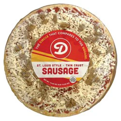 Dierbergs Sausage Pizza
