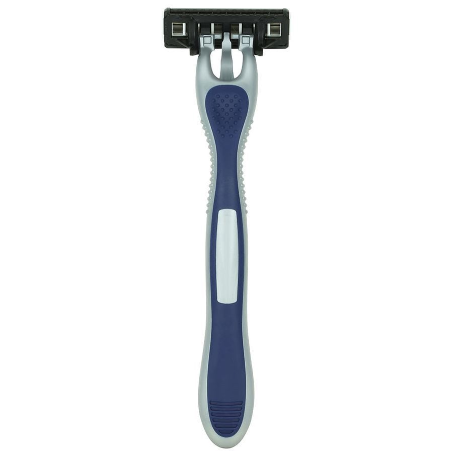 slide 3 of 5, Walgreens 4 Blade Disposable Razors, 3 ct