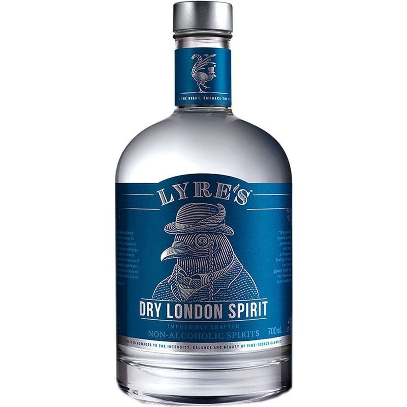 slide 1 of 1, Lyre's London Dry Gin Non Alcoholic 700, 700 ml