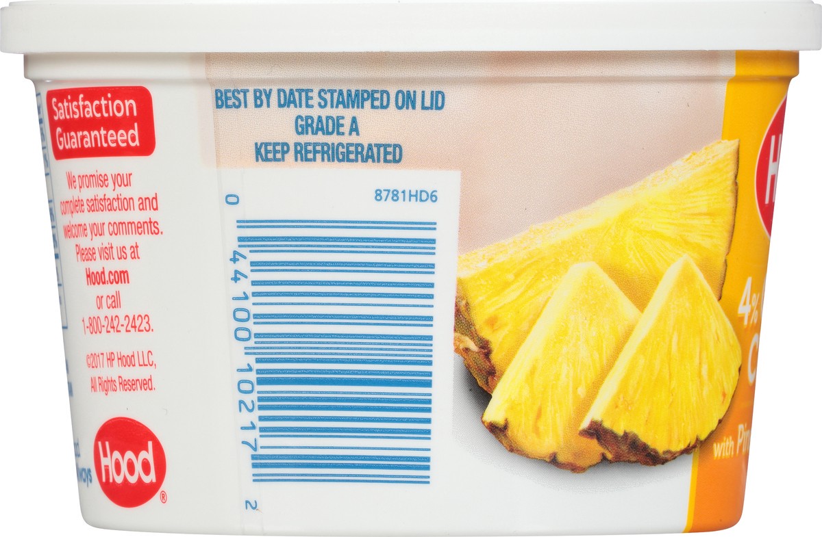 slide 5 of 8, Hood Cottage Cheese with Pineapple, 16 oz, 16 oz