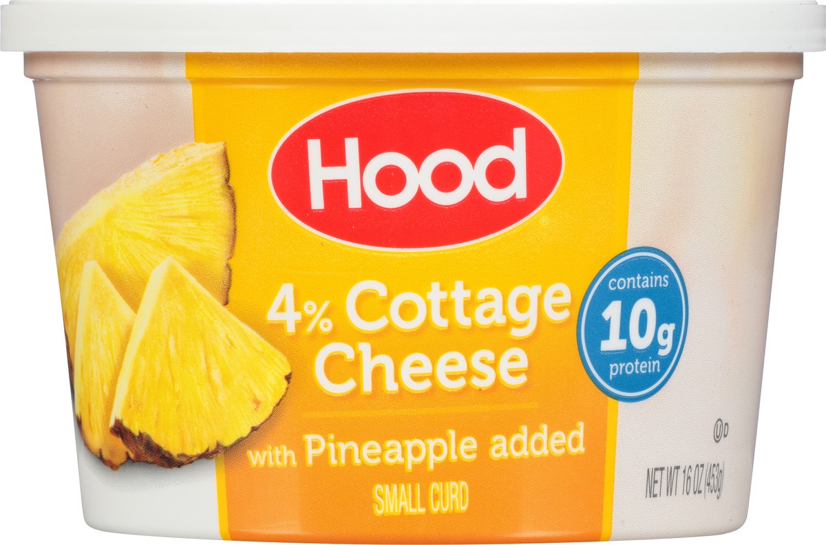 slide 6 of 8, Hood Cottage Cheese with Pineapple, 16 oz, 16 oz