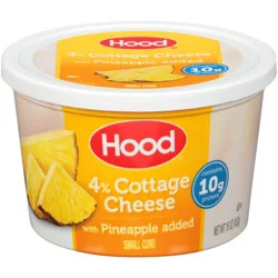 Hood Cottage Cheese with Pineapple, 16 oz