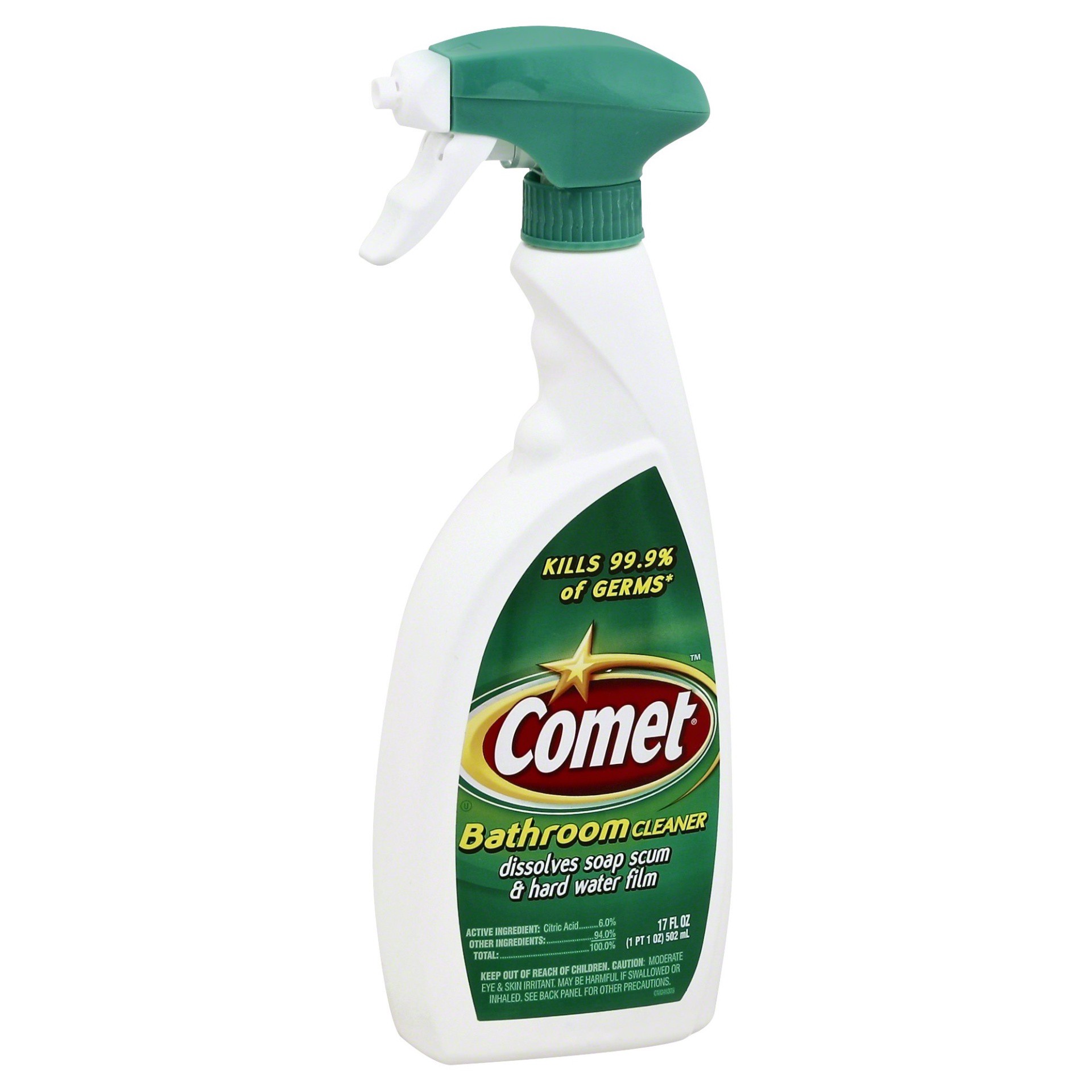 slide 1 of 3, Comet Spray Bathroom Cleaner, 17 oz