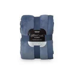 Berkshire Blanket Ultralush Blanket, Full Queen Size, 90 in x 90 in