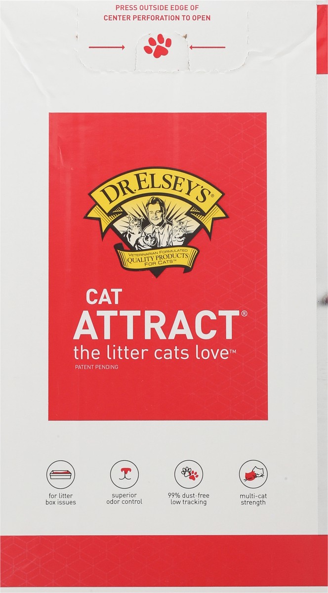 slide 8 of 12, Dr. Elsey's Cat Attract Multi-Cat Strength Scoopable Litter 20 lb, 20 lb