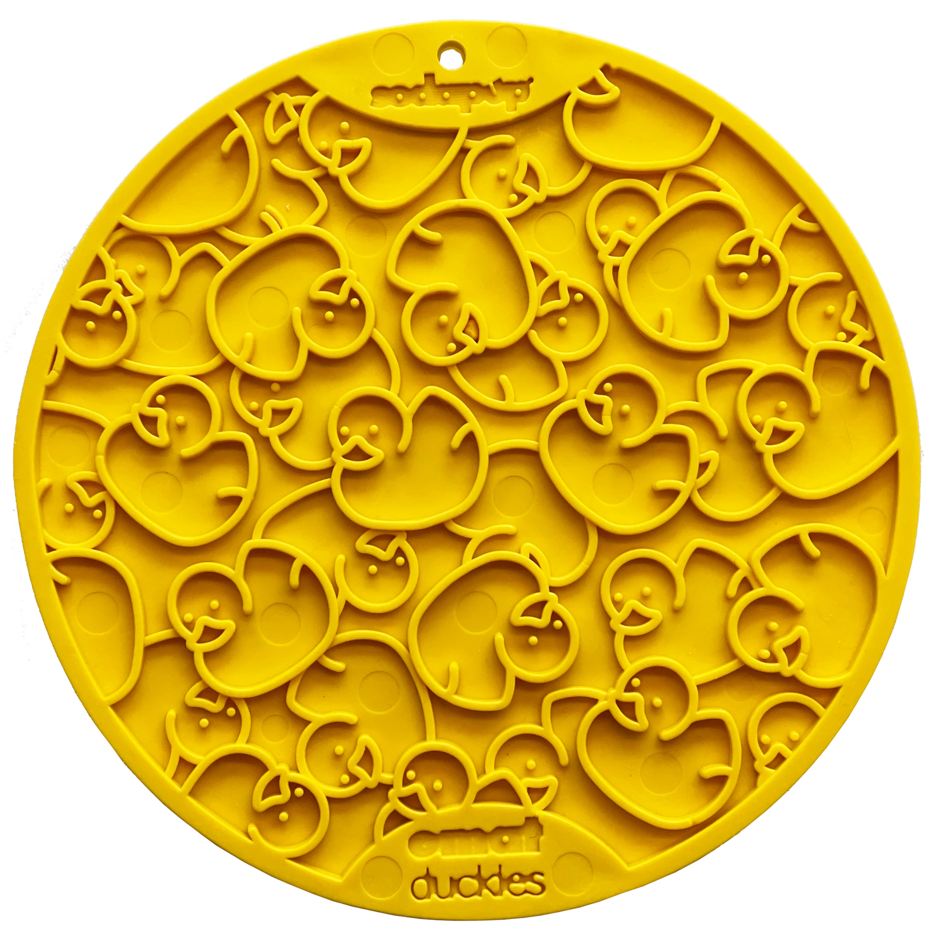 slide 1 of 2, VIP SodaPup Duckies Design Emat Enrichment Lick Mat With Suction Cups, 1 ct