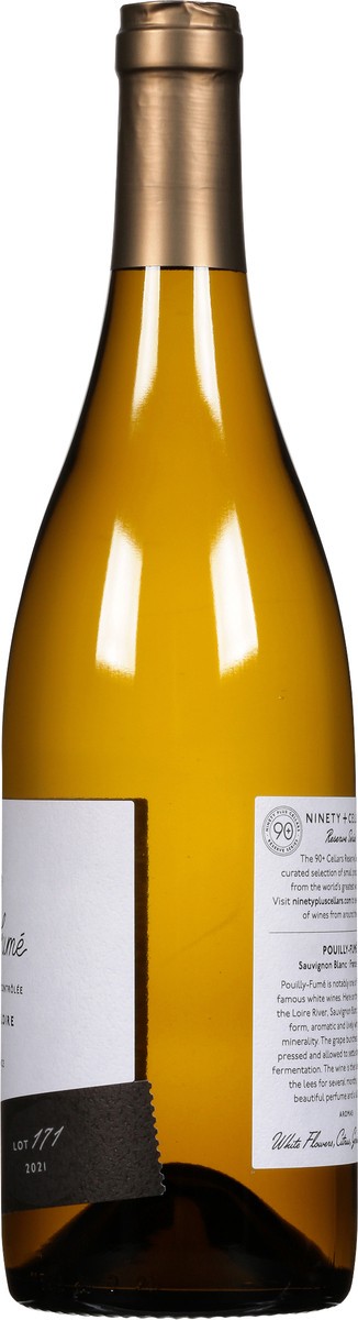 slide 9 of 10, 90+ Cellars Reserve Series Vallee de la Loire France Lot 171 Pouilly Fume 750 ml, 750 ml