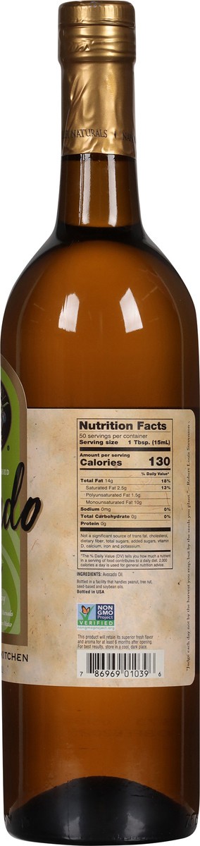 slide 9 of 13, Napa Valley Naturals Avocado Oil, 25.4 oz