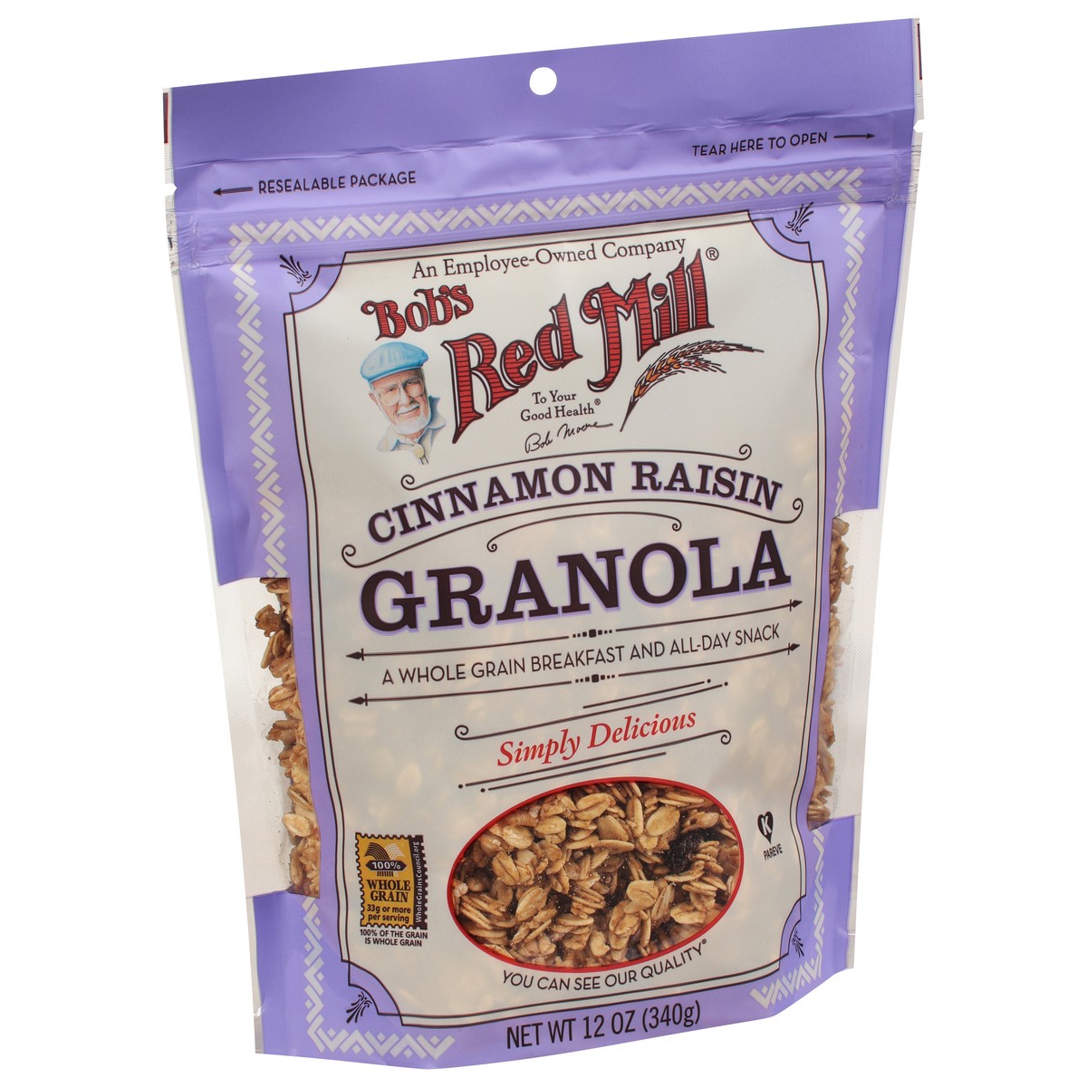 slide 2 of 11, Bob's Red Mill Cinnamon Raisin Granola, 12 oz