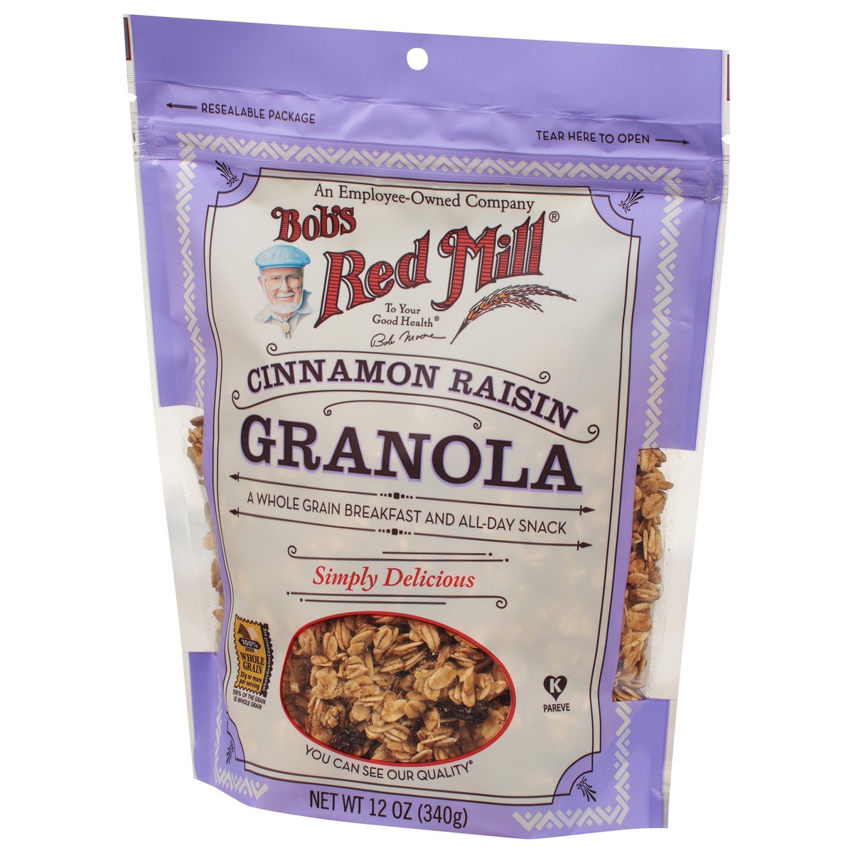 slide 3 of 11, Bob's Red Mill Cinnamon Raisin Granola, 12 oz